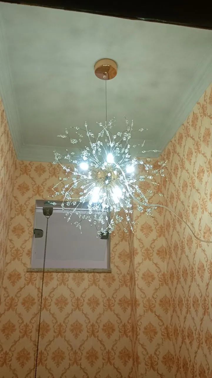 Instalação de lustres e luminárias 