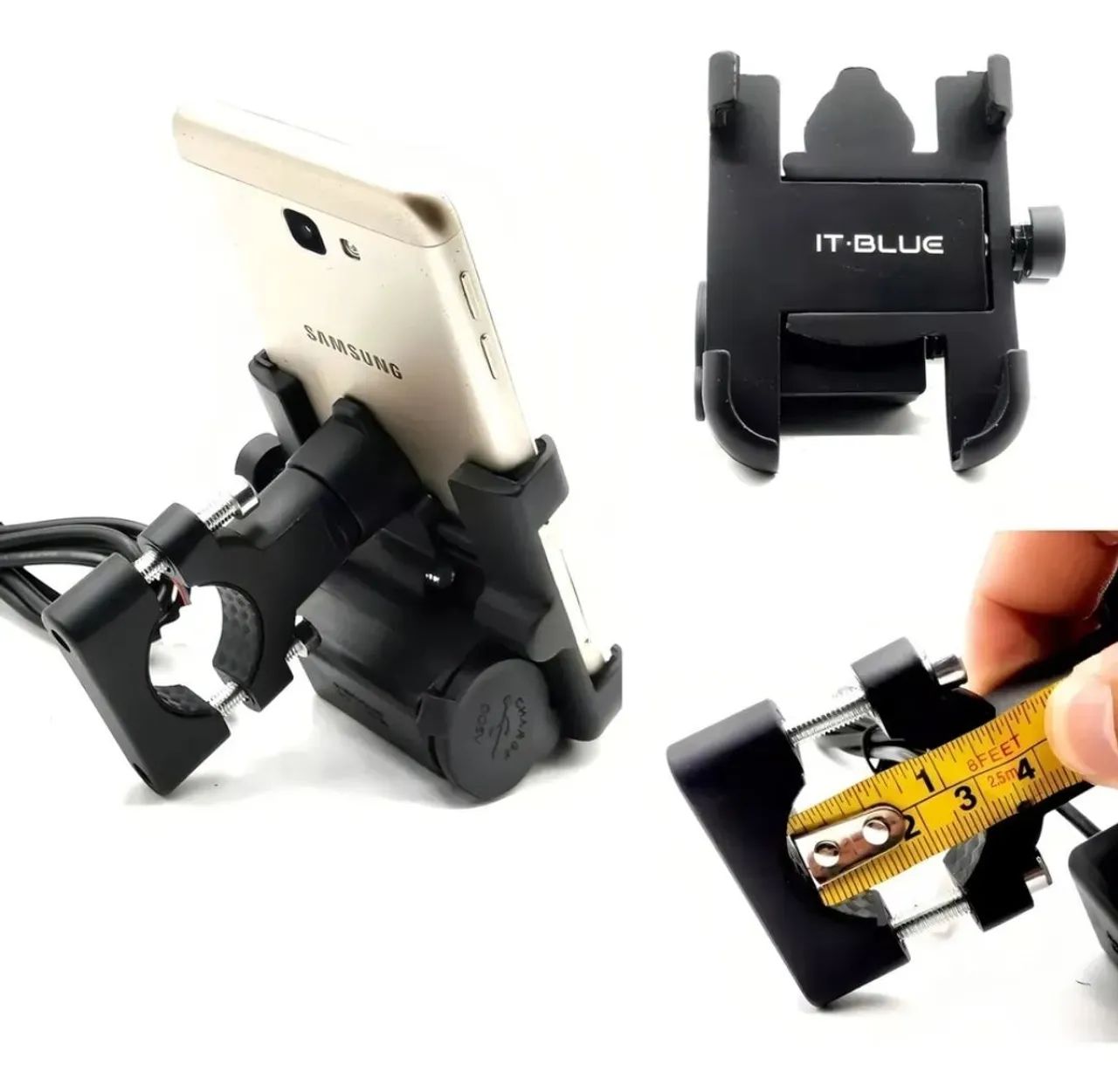 SUPORTE PARA CELULAR PARA MOTO<br> - Foto 5