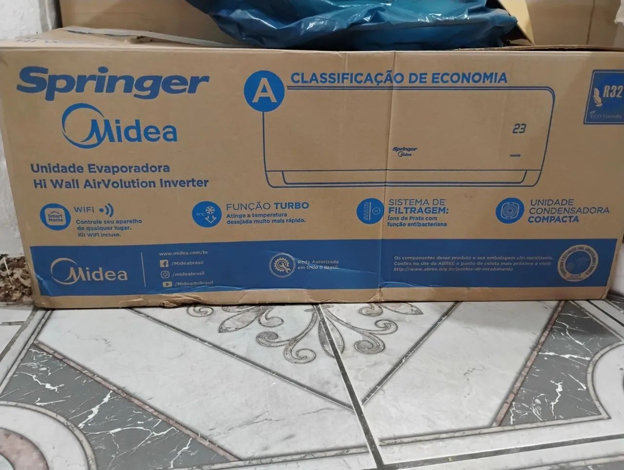 Split Springer Midea 9000btus
