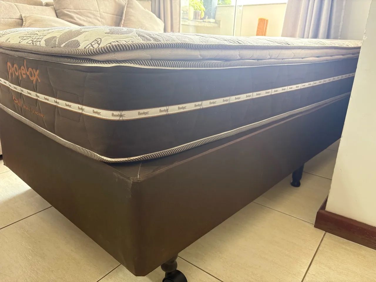 CAMA BOX SOLTEIRO BALI PRORELAX (Molas ensacadas + espuma D-33)  - Foto 4