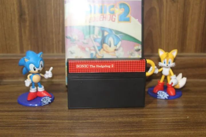SONIC THE HEDGEHOG 2 - MASTER SYSTEM - ORIGINAL TEC TOY - Foto 2