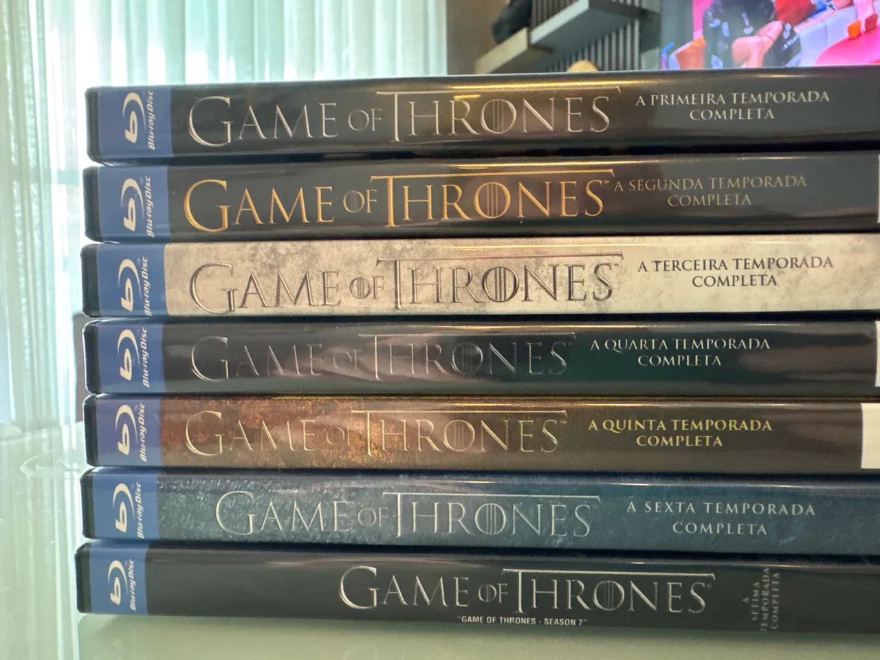 Coleção Game of Thrones Blu-ray - Temporadas 1 a 7 Completas - CDs
