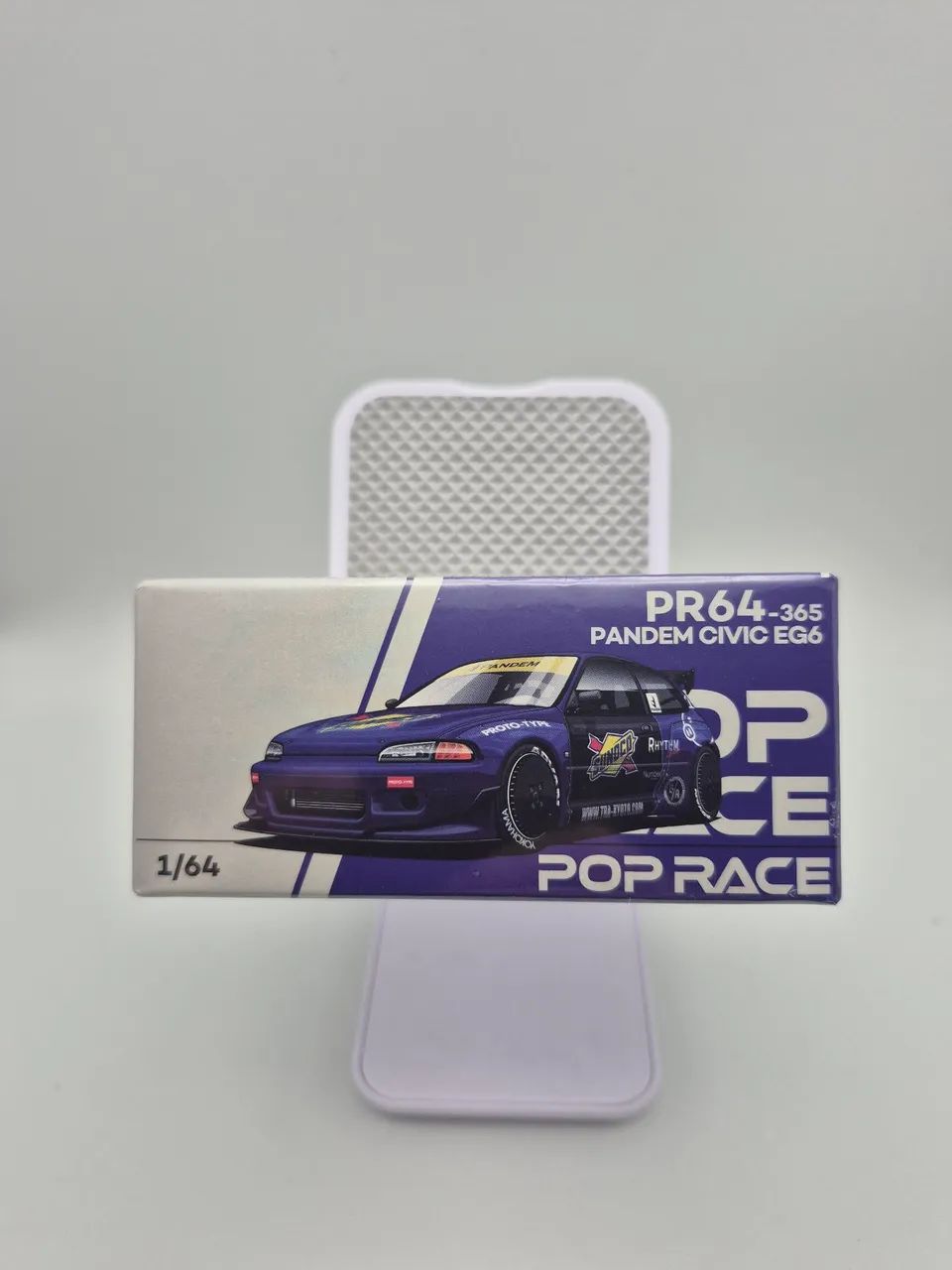 Pop Race Sonoco Pandem Honda Civic EG6 Blue PR64-365