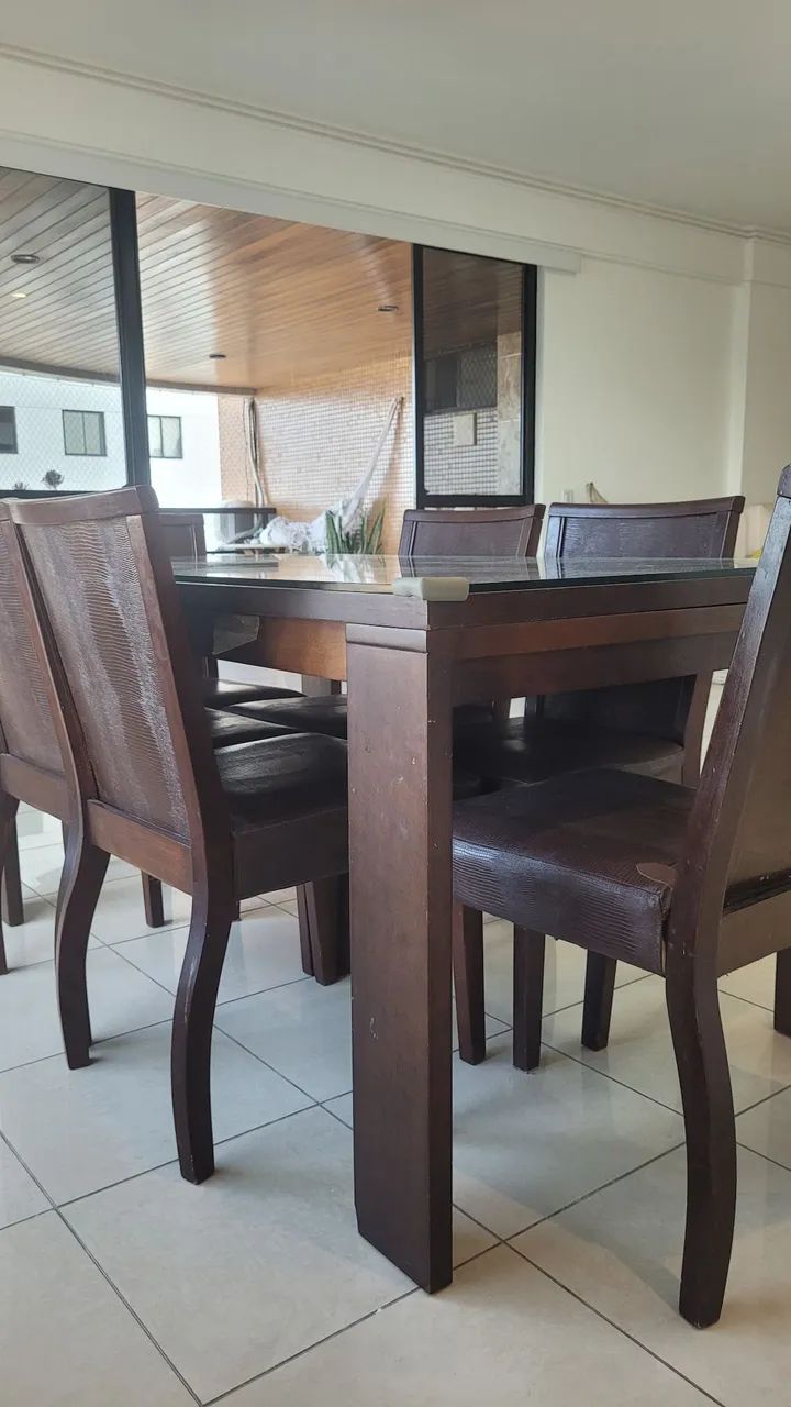 Mesa de jantar com 6 cadeiras - Foto 4