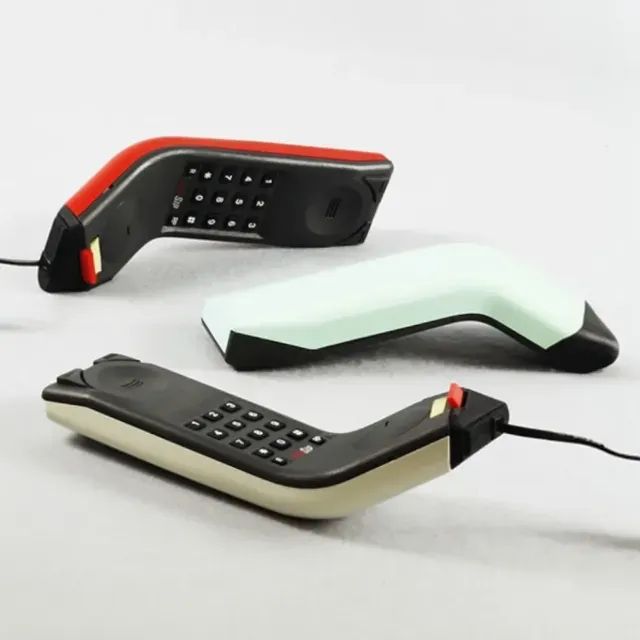 Telefone Fixo Vintage Italtel Cobra Original Anos 80 Verde-claro (Usado) - Foto 4