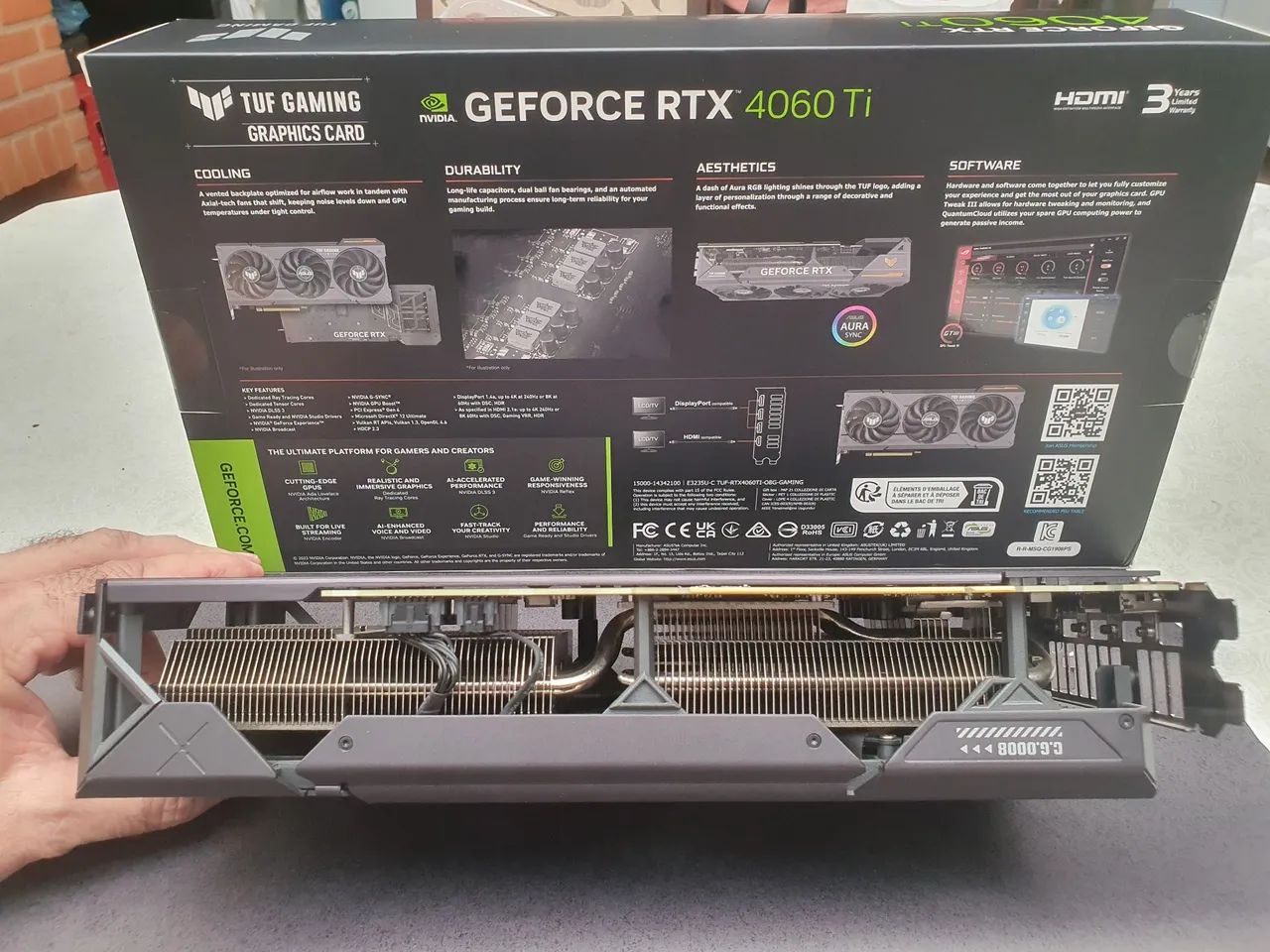 PLACA DE VÍDEO NVIDIA RTX 4060 TI - Foto 4