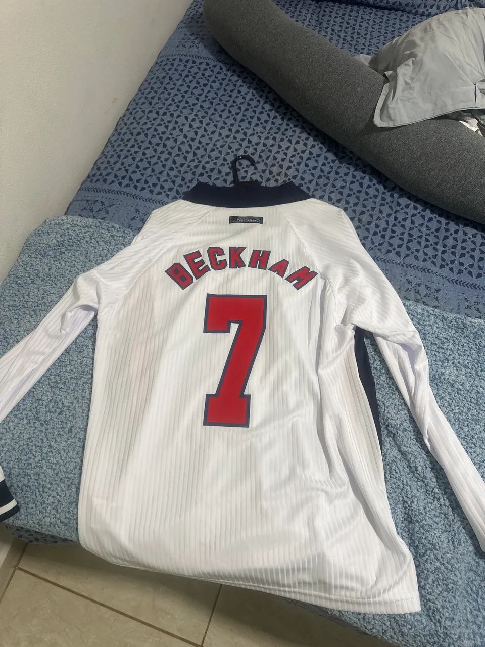 Camisa Inglaterra 1998 Beckham - Foto 2