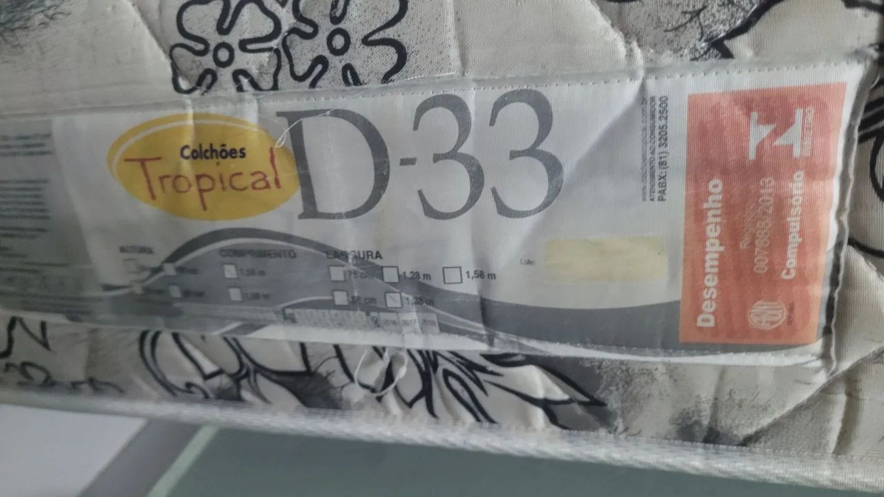 Cama box Ortobom com colchão D33 - Foto 4