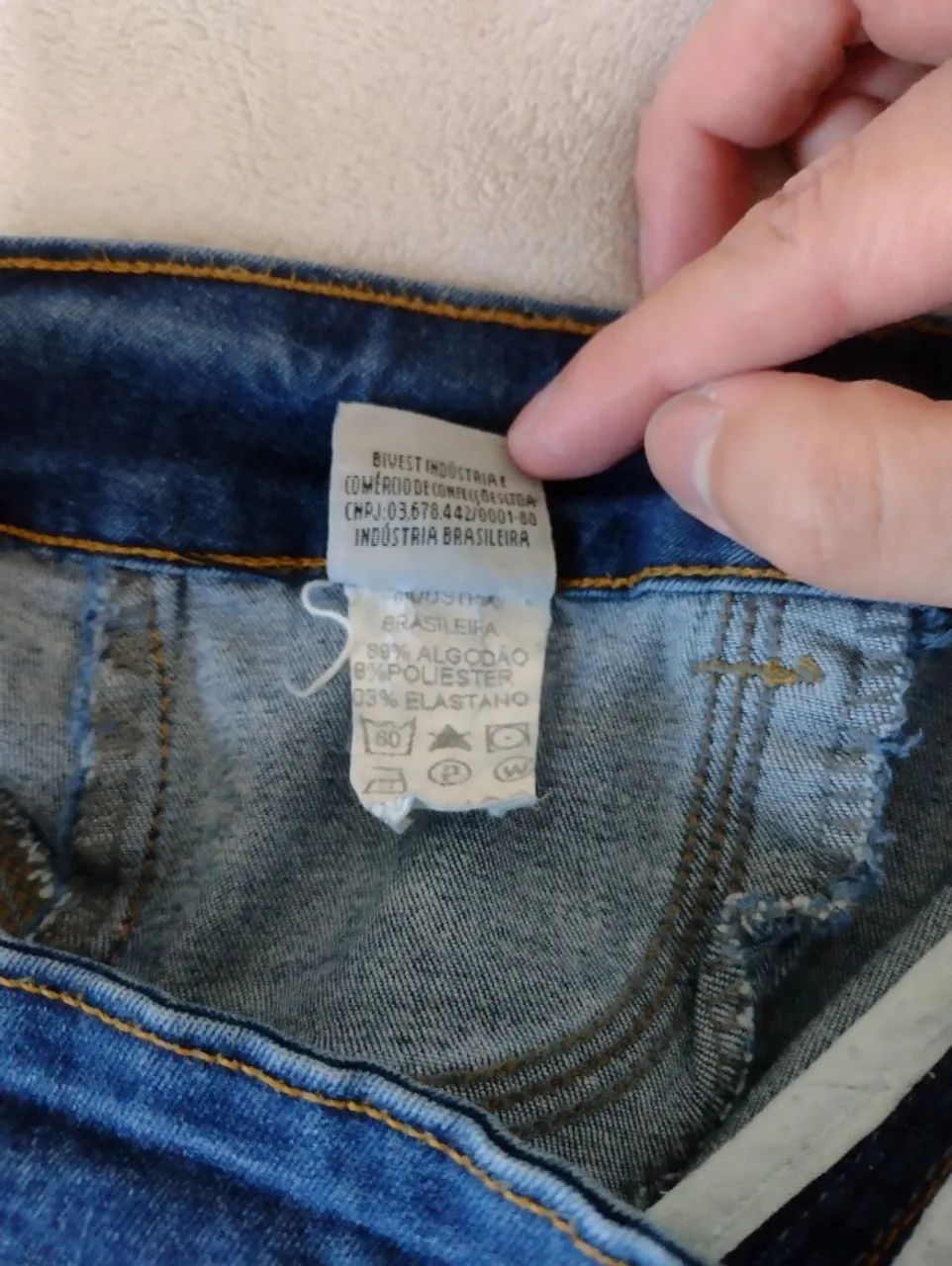 Calça Jeans Menina Rebelde - Tamanho 46 - Foto 5