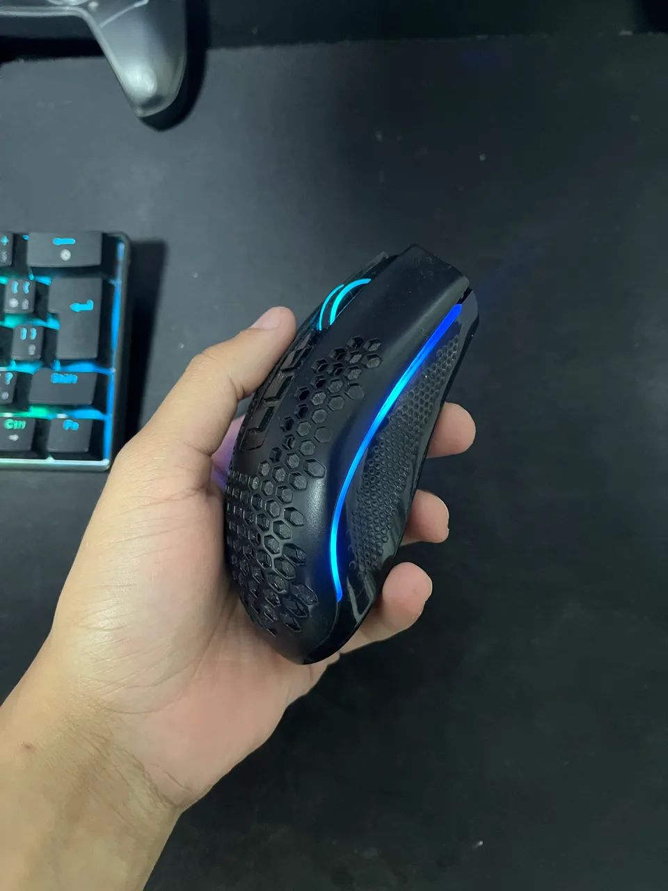 TECLADO MECÂNICO + MOUSE REDRAGON