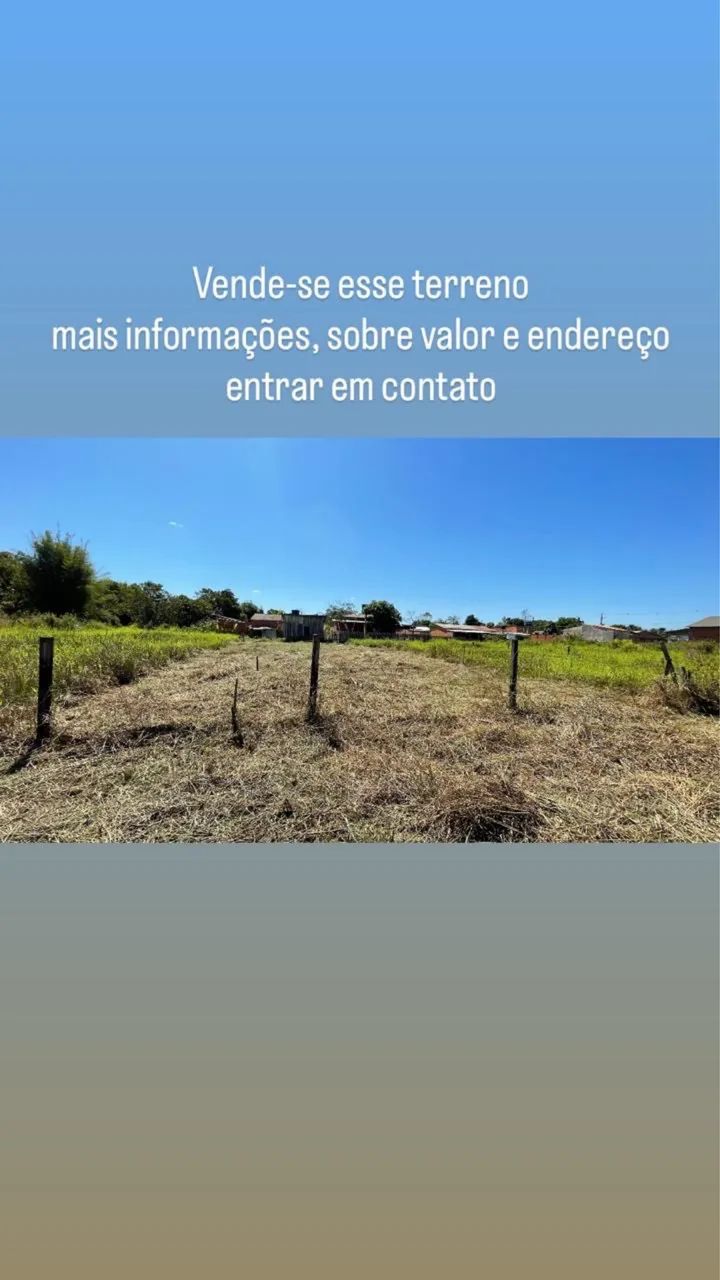 Vende-se esse terreno