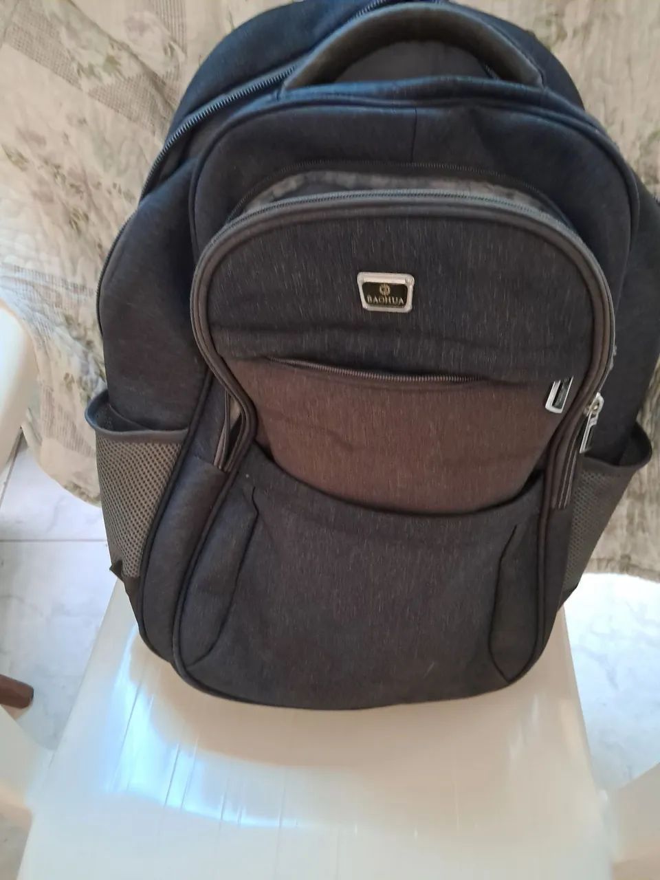 Mochila de ombro couro sintético  - Foto 2
