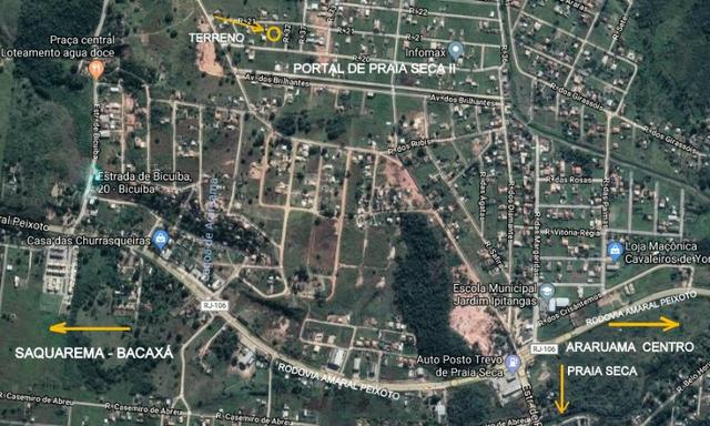 Mota Imóveis - Tem no Loteamento Portais de Praia Seca II Ótimo Terreno 480m² - TE - 148 - Foto 3