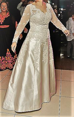 Vestido de noiva LINDÃO + sapato - Foto 3