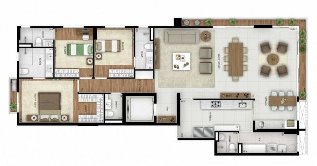 Opus Araguaya apartamento 3 Suítes no Marista - desconto imperdível - Foto 16