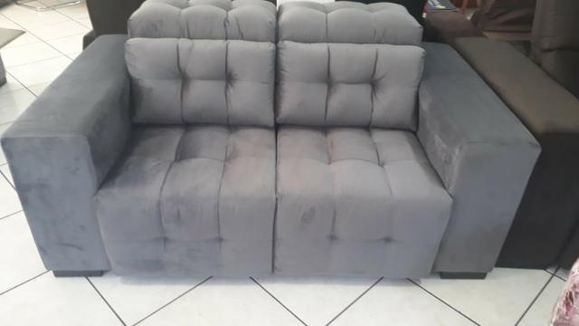 Sofá Retrátil e Reclinável 1,75L - Foto 2