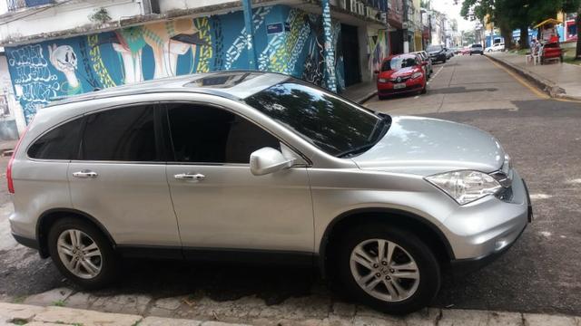 Honda-CRV-EXL/2010, 4 X 4, Teto Solar, Automático, Top