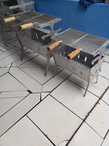 CHURRASQUEIRAS DE ALUMÍNIO reforçada - Foto 2