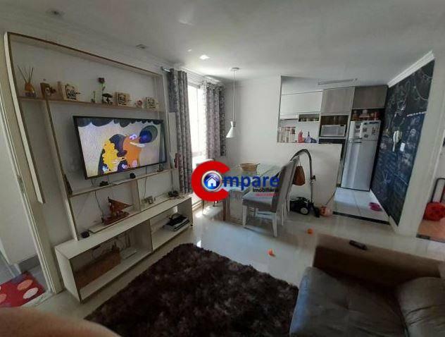 Apartamento com 2 dormitórios à venda, 48 m² por R$ 200.000 - Jardim Ansalca - Guarulhos/S