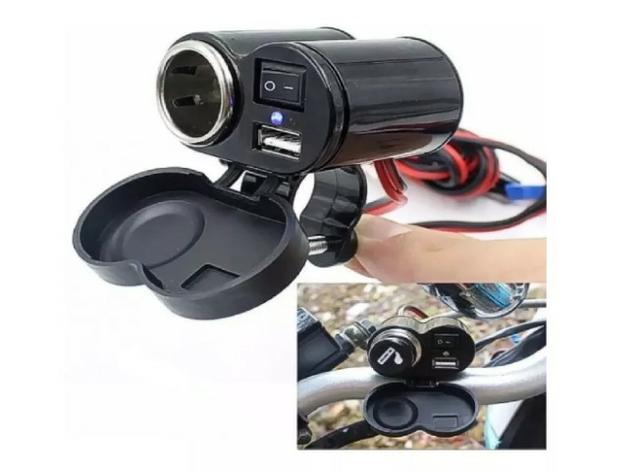 Carregador pra por na moto! produto novo!!