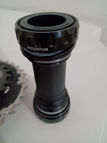 Vendo grupo Shimano slx 2x11 completo menos freio - Foto 5