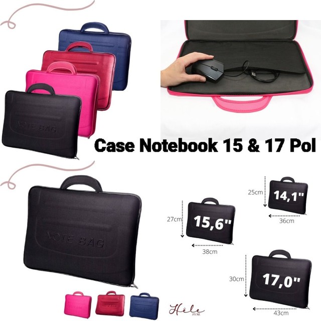 case notebook 17 polegadas