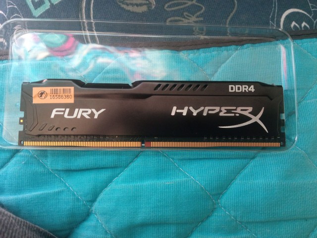 Memória Gamer Kingston Fury Hyperx Ddr4 4gb 2400 Mhz Desktop
