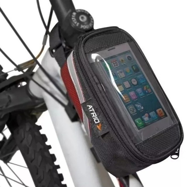 Bolsa Para Quadro De Bicicleta Com Porta Celular Bi022 Atrio