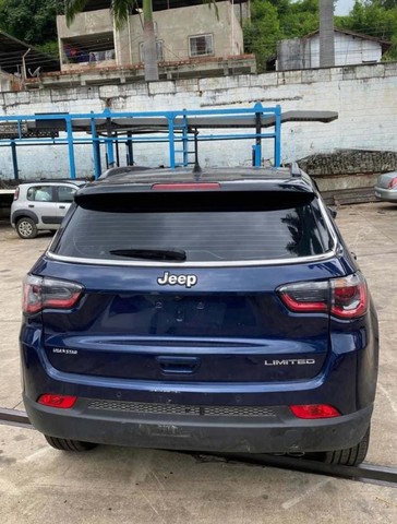 Jeep Compass 2.0 Flex 2021 Motor Retrovisor Farol Porta Airbag Capo Lanterna Sucata - Foto 4