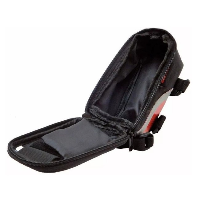 Bolsa Para Quadro De Bicicleta Com Porta Celular Bi022 Atrio - Foto 3