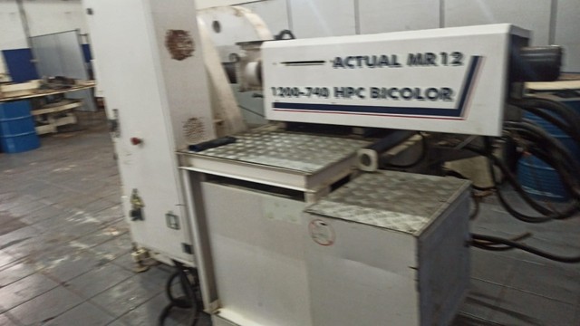 Conjunto de fechamento injeção da maquina rotativa himaco Actual MR-12 - Foto 2