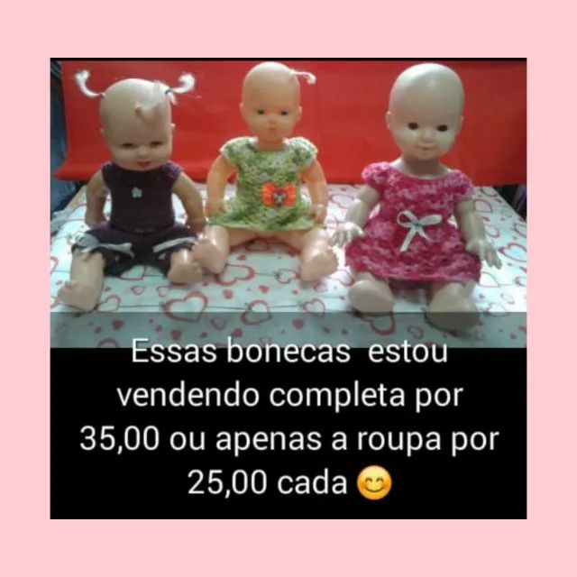 Roupinhas de boneca  +238 anúncios na OLX Brasil