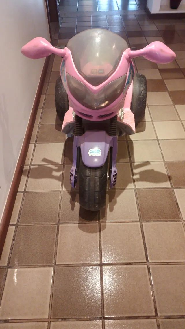 Nova Motinha Elétrica Infantil Sidecar Retrô Menino Menina