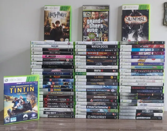 Jogos X Box 360 (minecraft, fifa, call of duty, etc) Originais!!Midia  física!!NTSC, NTSCJ,PALM - Escorrega o Preço