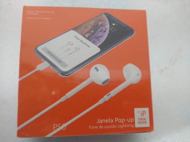 Fone para iphone ios com fio - Foto 2