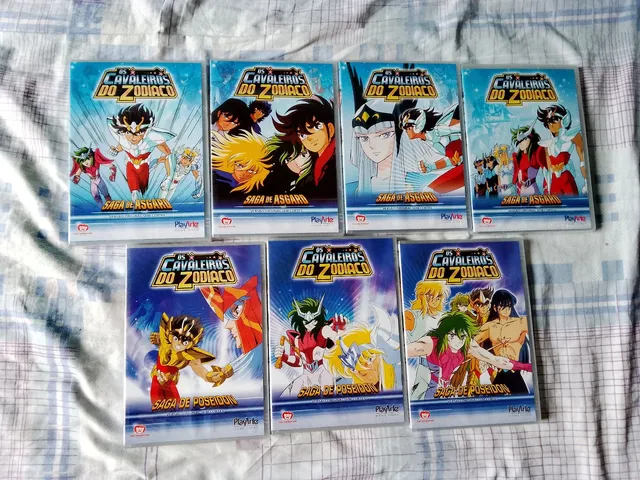 Dvd Cavaleiros Do Zodiaco Saga De Zeus