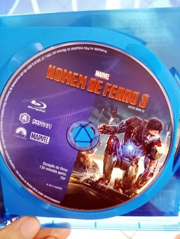 Blu-ray Homem de Ferro 3 - Edição Duplo - 2D e 3D - Bluray Original - Foto 4