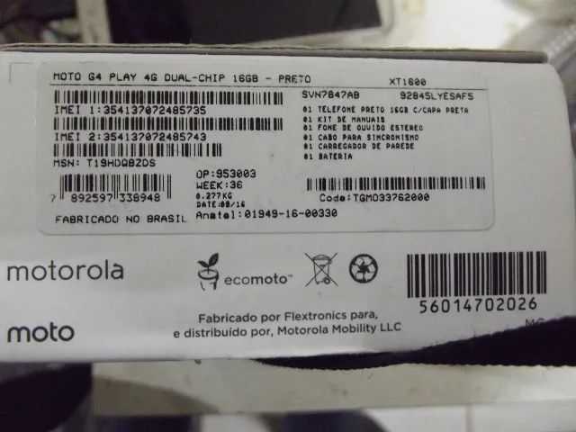 Usado: Motorola Moto G4 Dual 1…