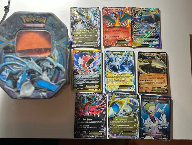 Carta Pokemon Zeraora Gx + 30 Cartas Vmax V Aliados Gx