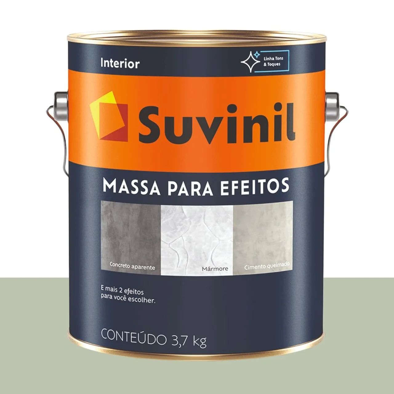 Massa para Efeito Mármore Suvinil Fundo do Mar 2,88 L
