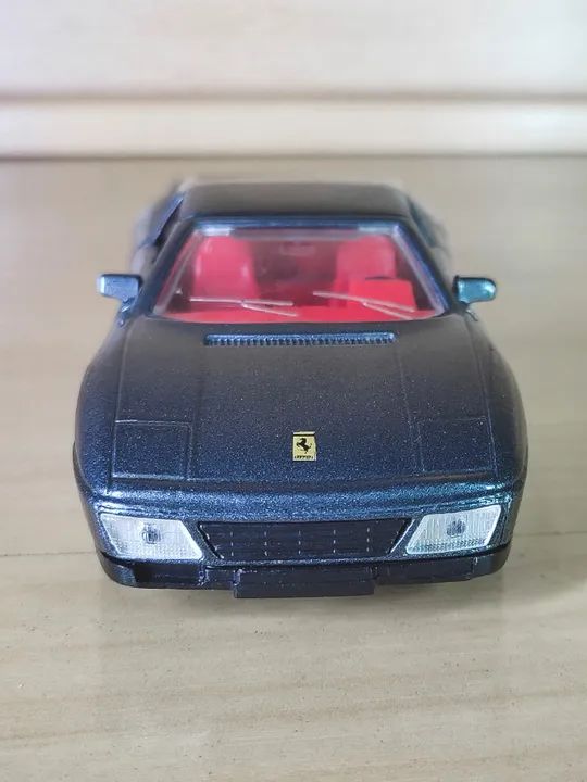 Miniatura Ferrari 348 Maisto 1/38 Shell Carrinho - Foto 2