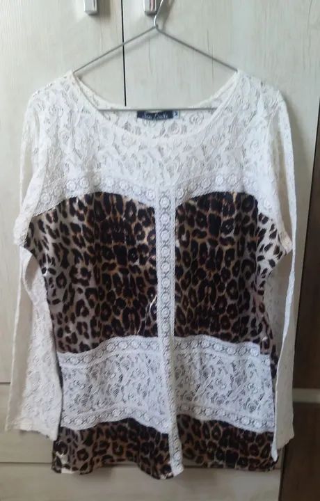 Blusa de cetim