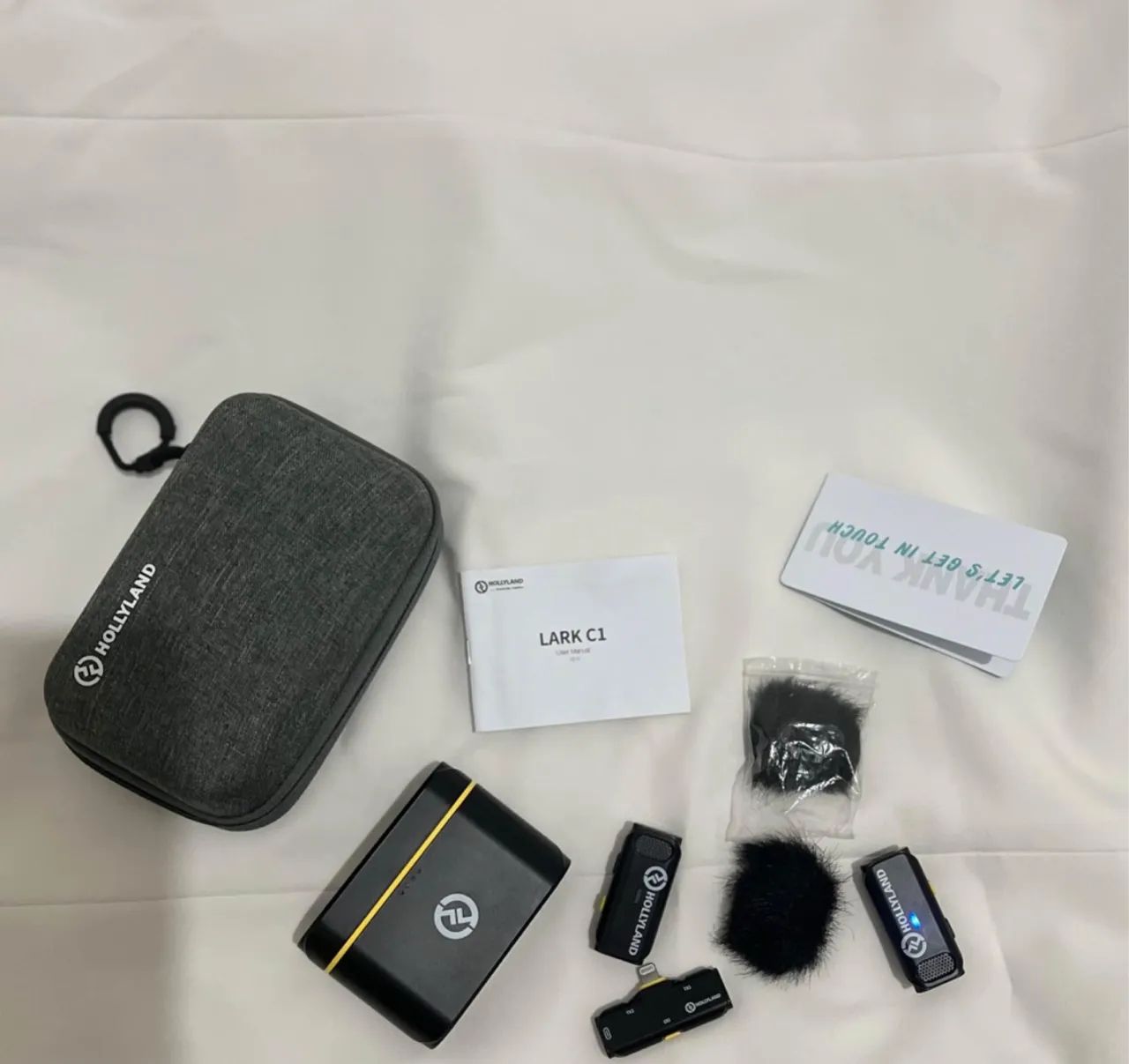 Microfone Hollyland Lark C1 DUO - Foto 2