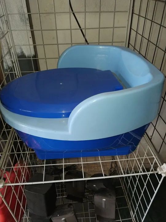 Troninho Infantil Azul - Foto 4