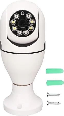 Câmera De Segurança IP Smart Wifi Lampada - Foto 4