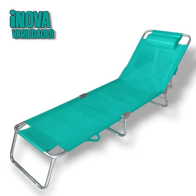 CADEIRA ESPREGUIÇADEIRA ALUMÍNIO "MOR" - Foto 2