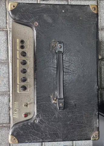 cubo para contrabaixo todo funcionando  bem só  com algumas  marcas de uso mais filé - Foto 4