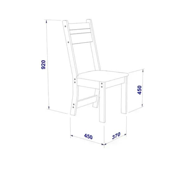 Mesa de jantar branca com 4 cadeiras 200$ - Foto 4