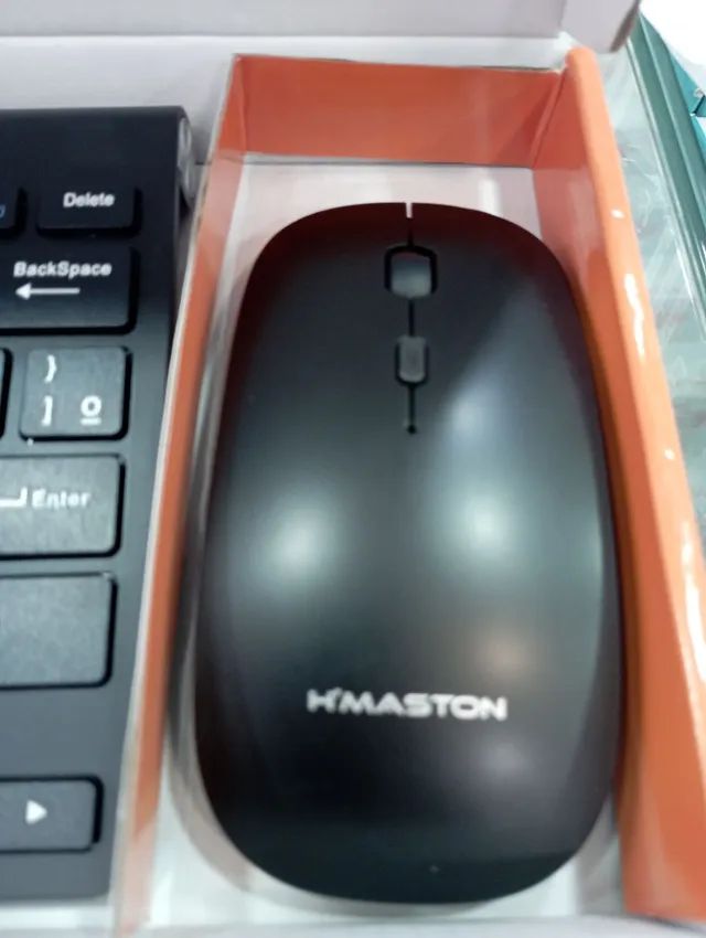 Kit Teclado e Mouse sem Fio Slim - Foto 6