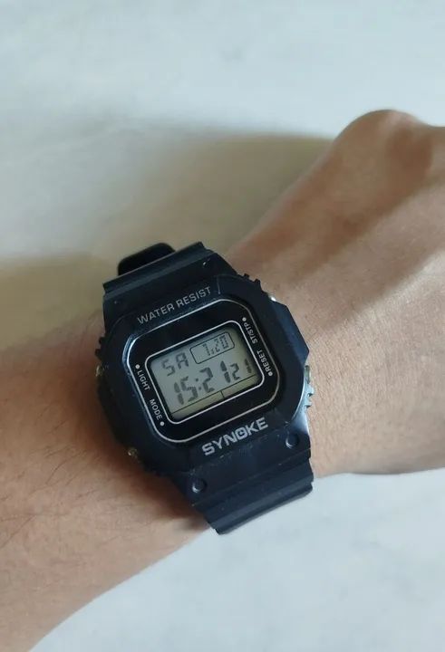 Relógio digital prova d'água 